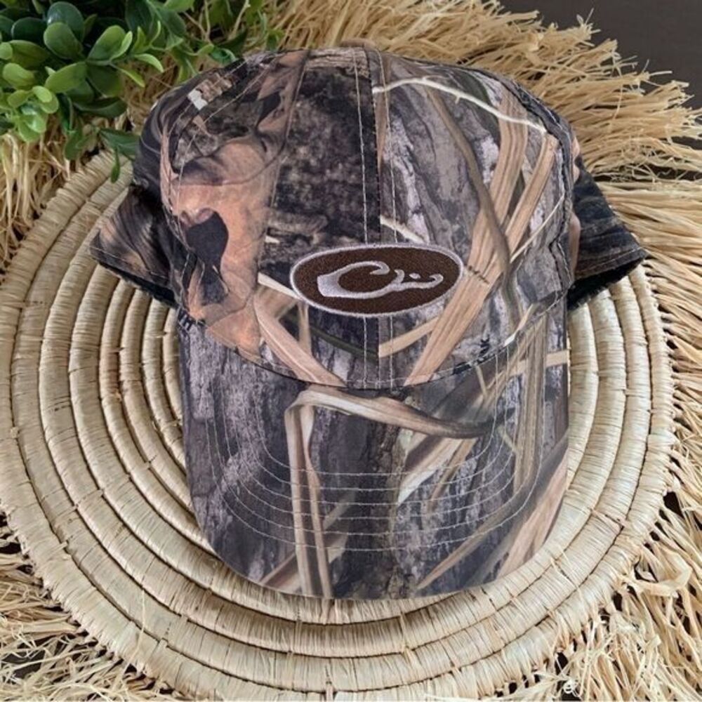 DRAKE Waterfowl Camo Cap One Size Fits Most Outdoors‎ Hunting Hat